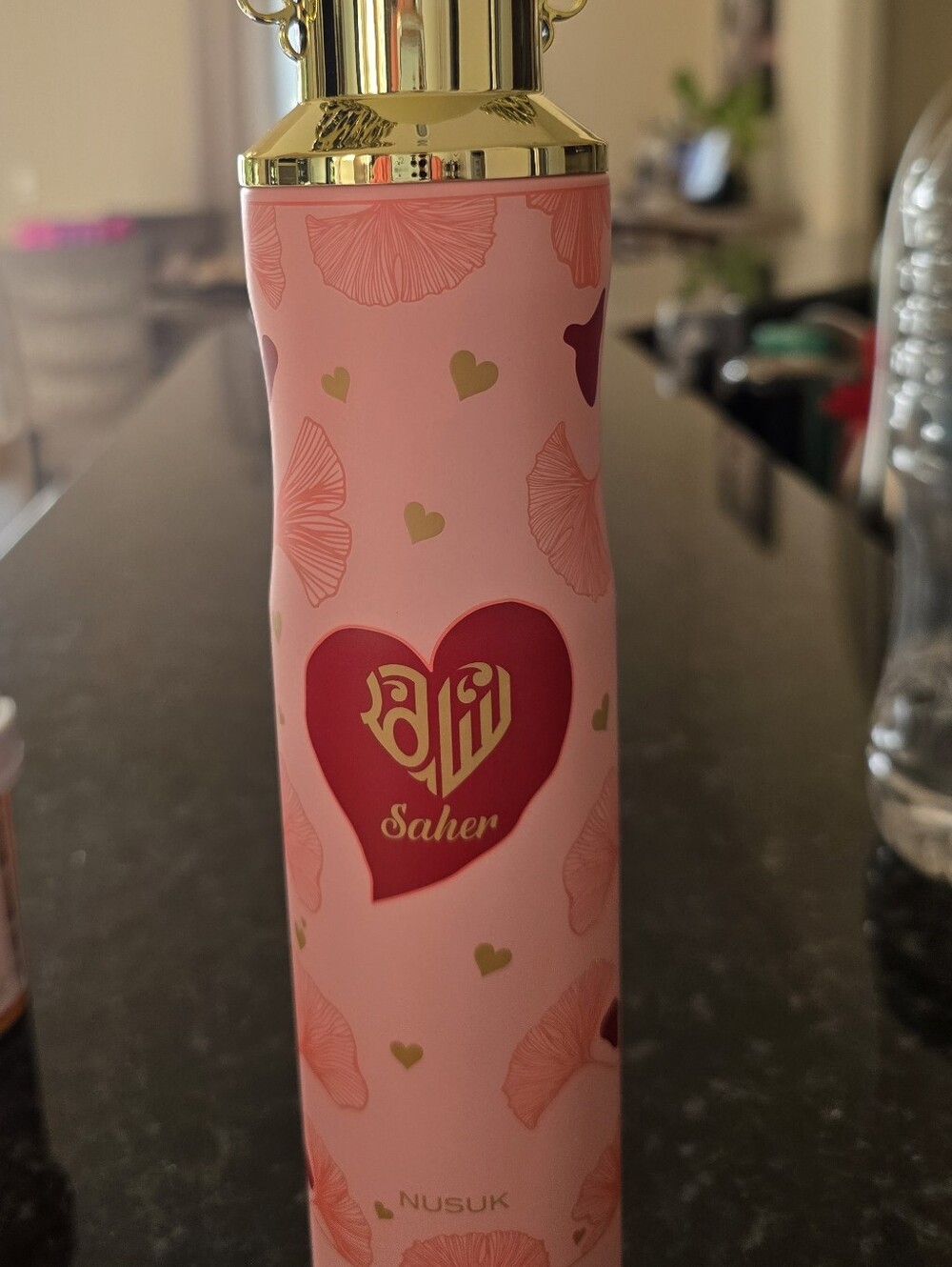 Pink Decorative Air Freshener Spray